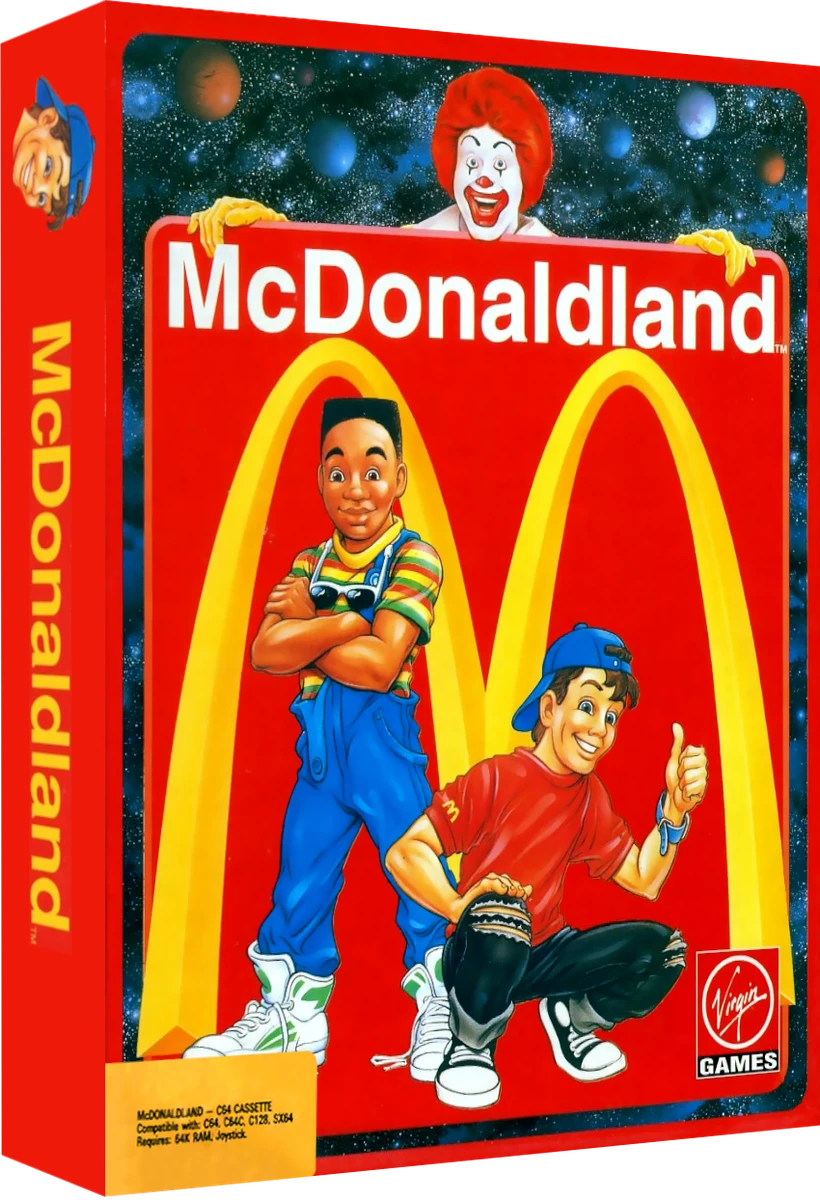 McDonaldland box art