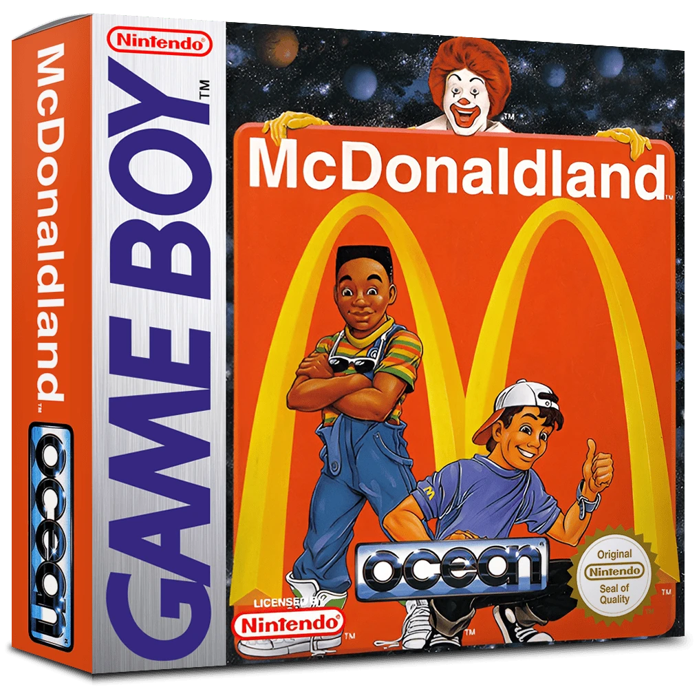 McDonaldland box art