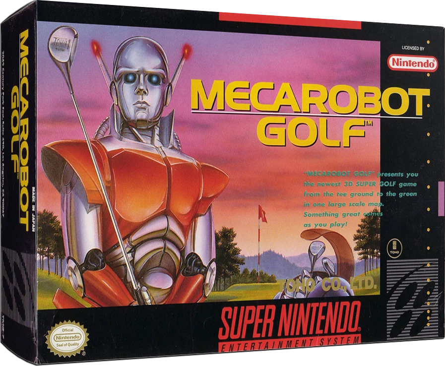 Mecarobot Golf box art