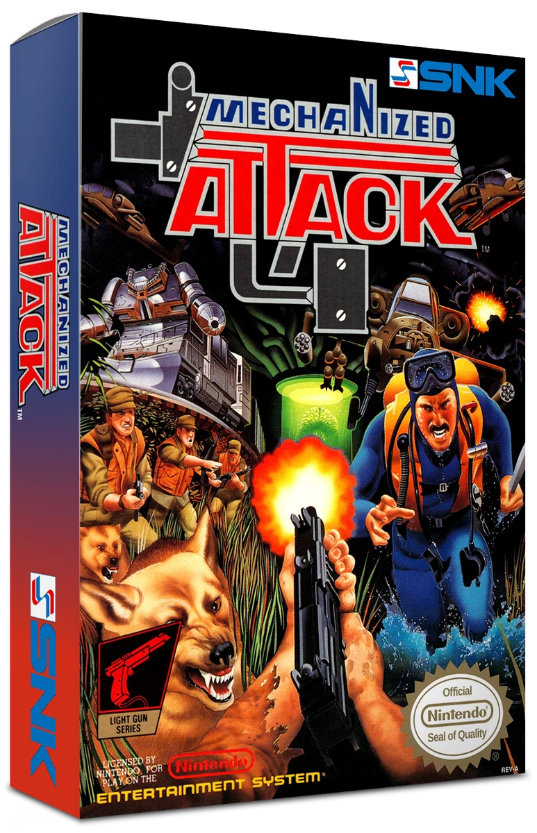 Mechanized Attack box art