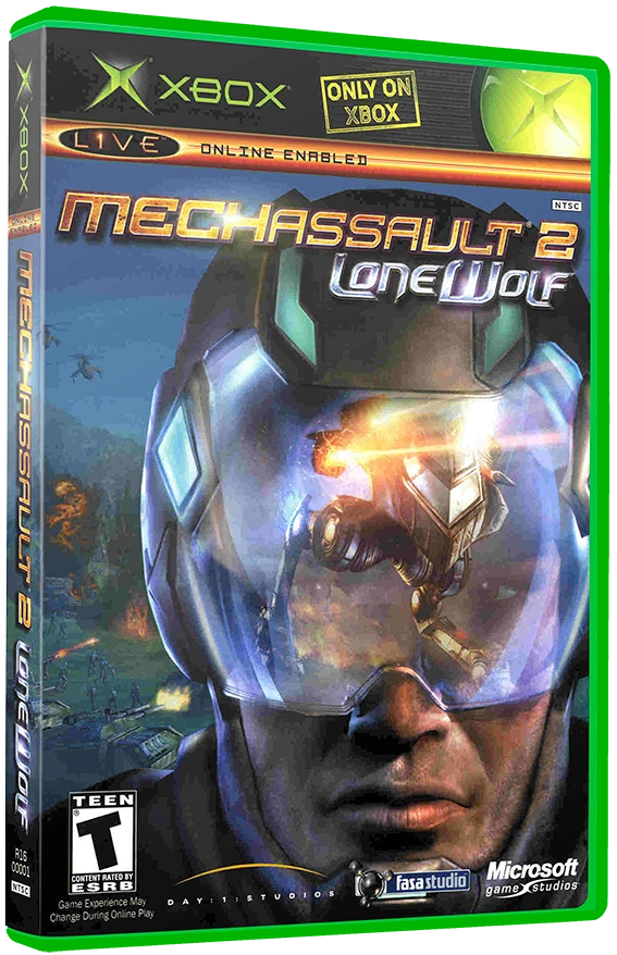 MechAssault 2: Lone Wolf box art