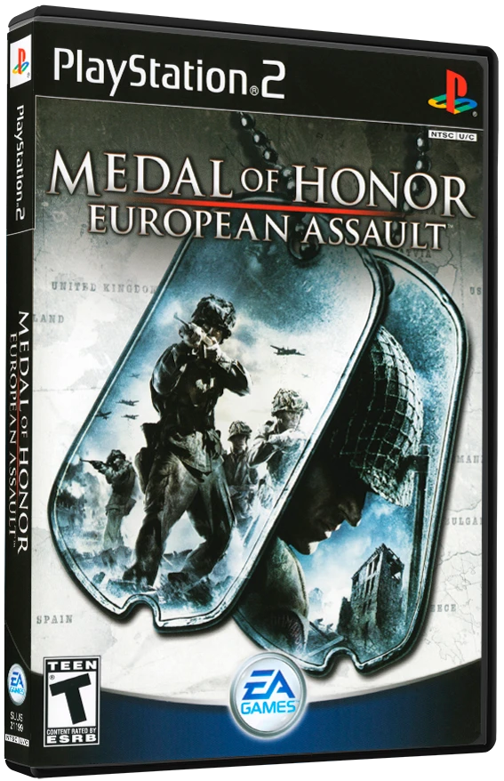 Medal of Honor European Assault box art