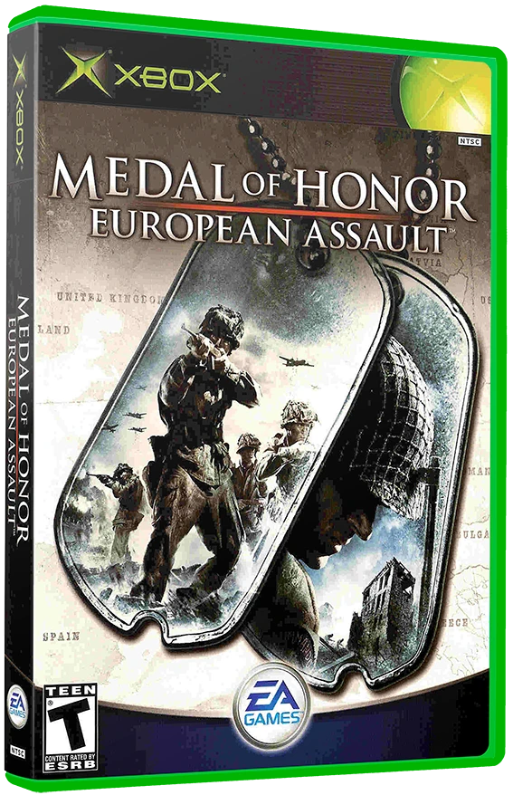 Medal of Honor European Assault box art
