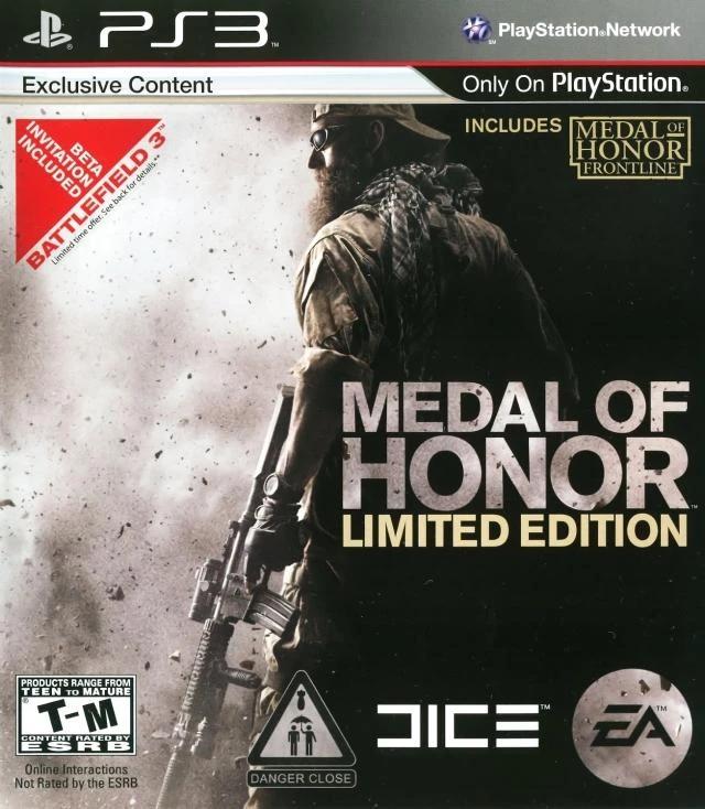 Medal of Honor Limited Edition 3D box (NA)