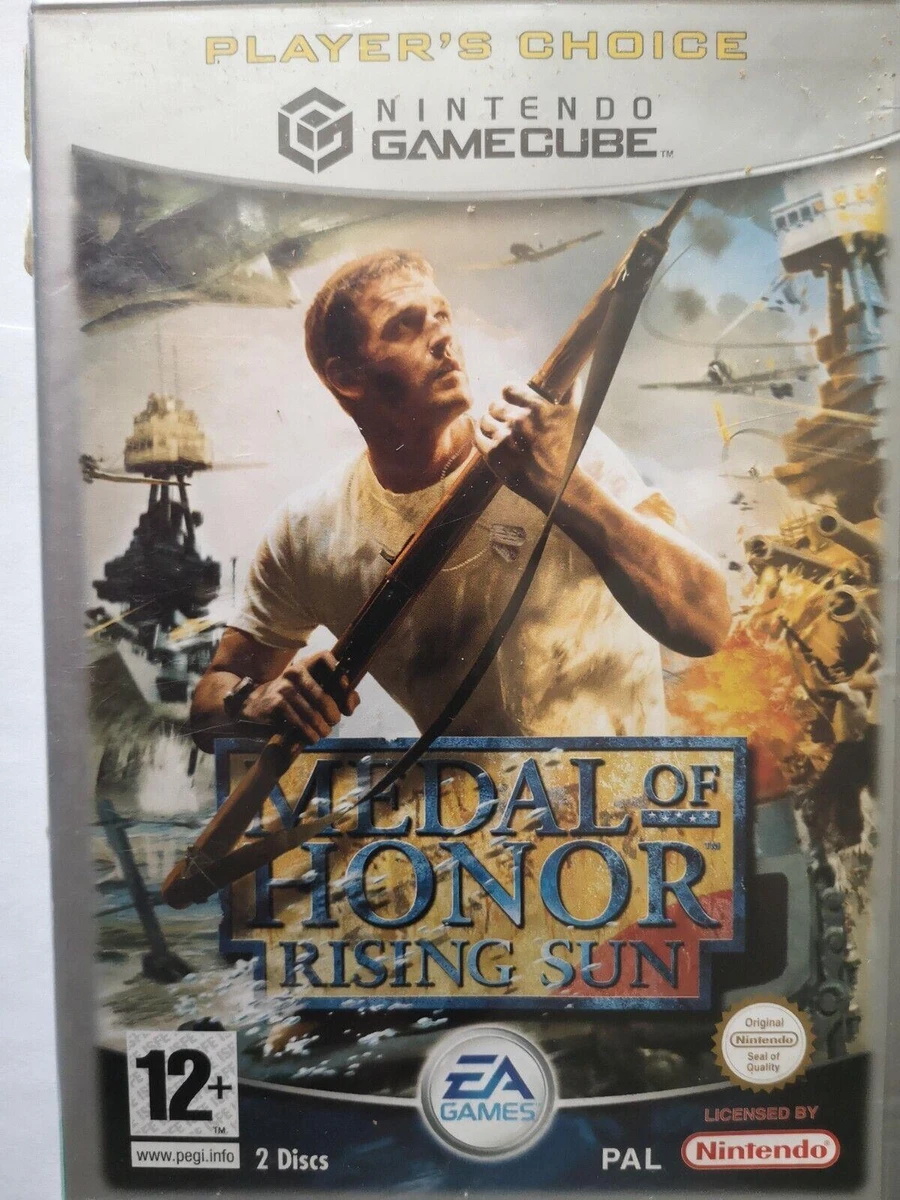 Medal Of Honor Rising Sun [Player's Choice] PAL Gamecube box art