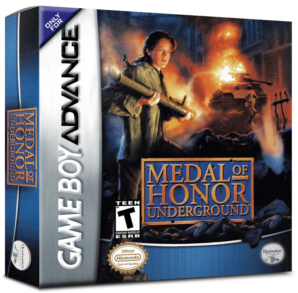 Medal of Honor: Underground box art