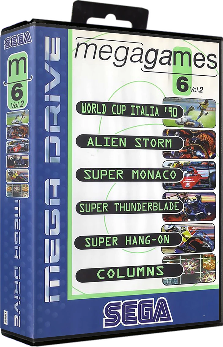 Mega Games 6 Vol 2 box art