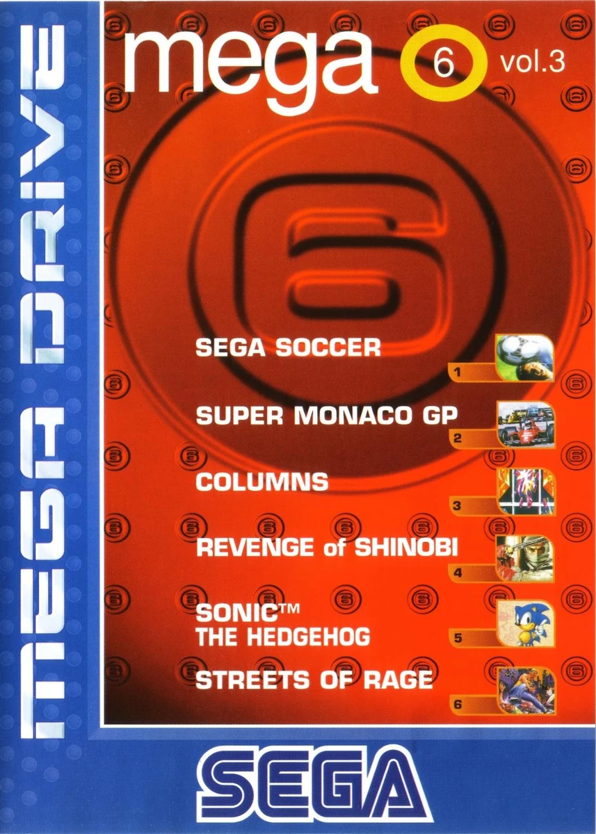 Mega Games 6 Vol. 3 box art