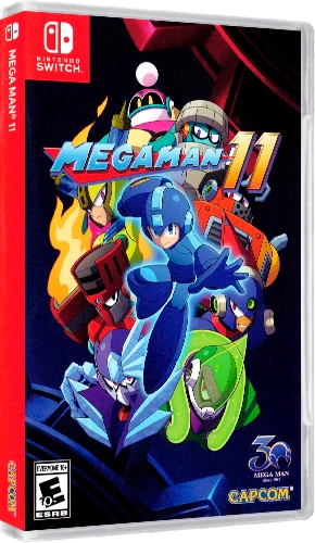 Mega Man 11 box art