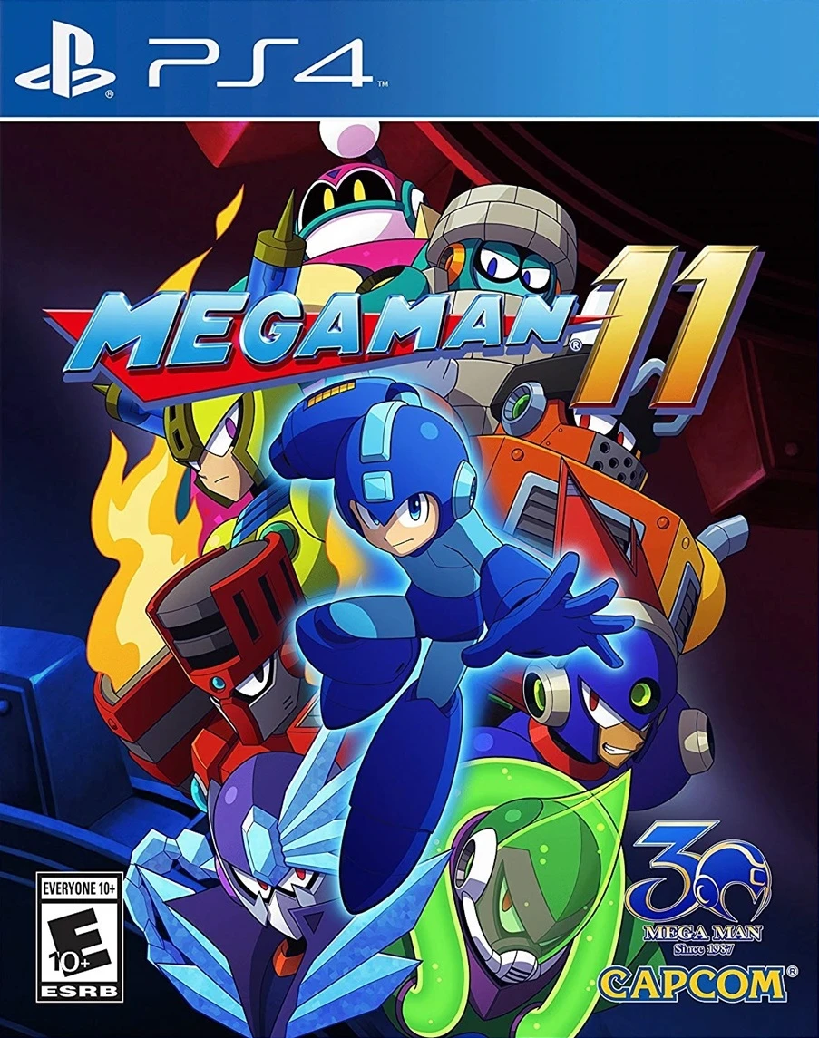 Mega Man 11 box art