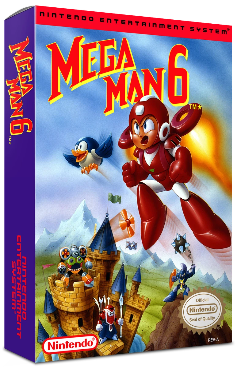 Mega Man 6 box art
