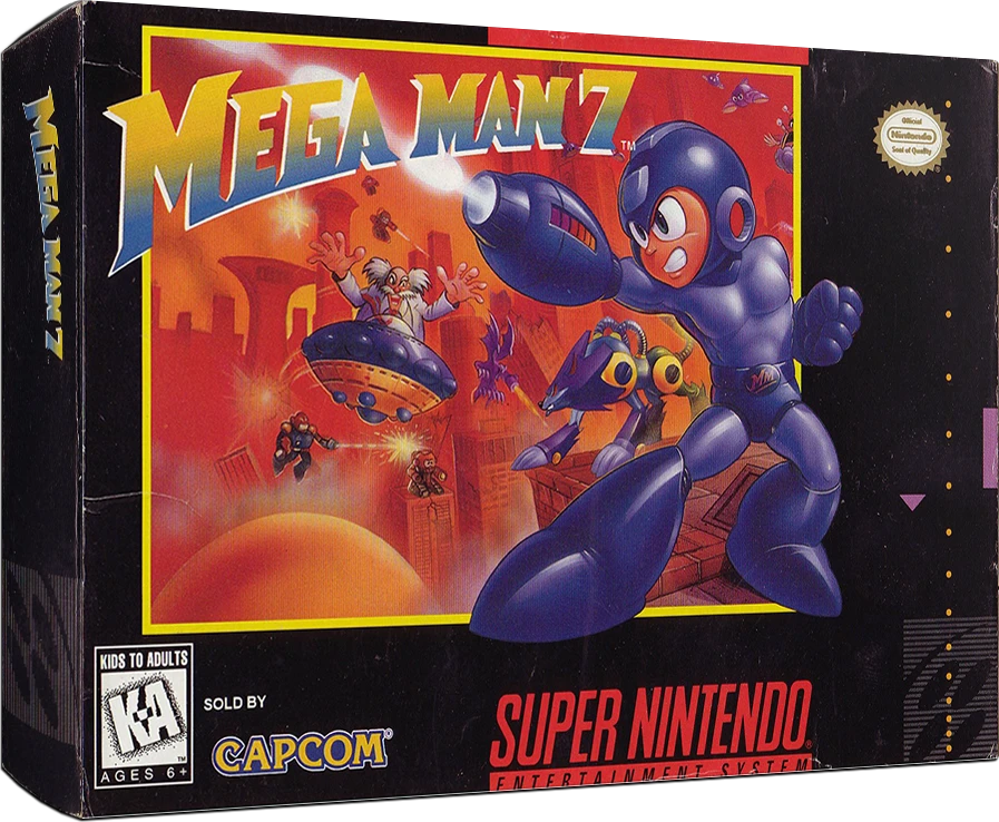 Mega Man 7 box art