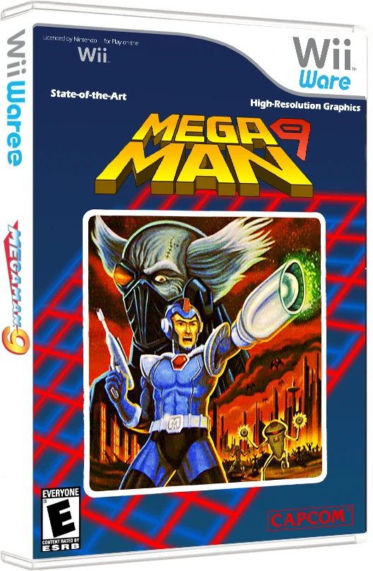 Mega Man 9 box art