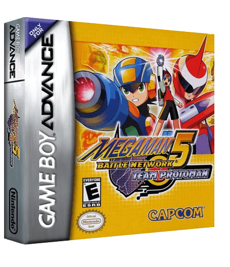 Mega Man Battle Network 5 Team Protoman box art