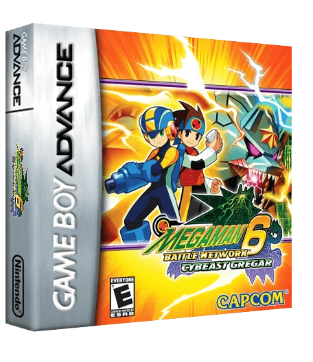 Mega Man Battle Network 6 Cybeast Gregar box art