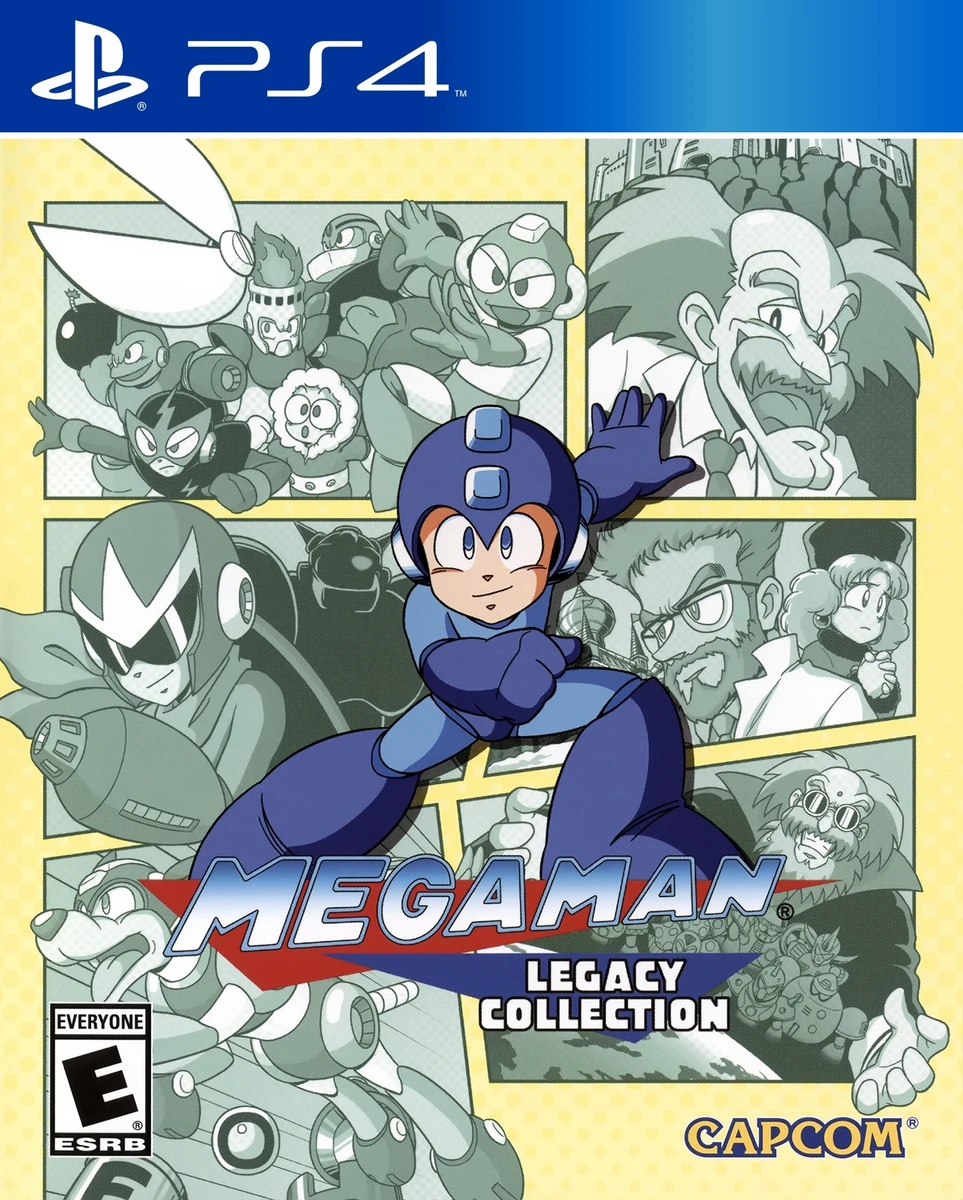 Mega Man Legacy Collection box art