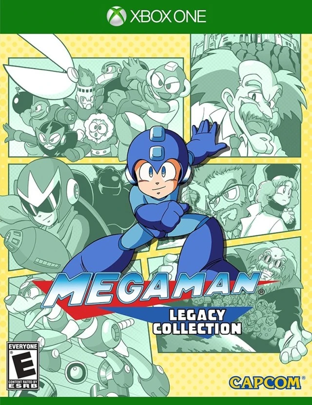 Mega Man Legacy Collection box art