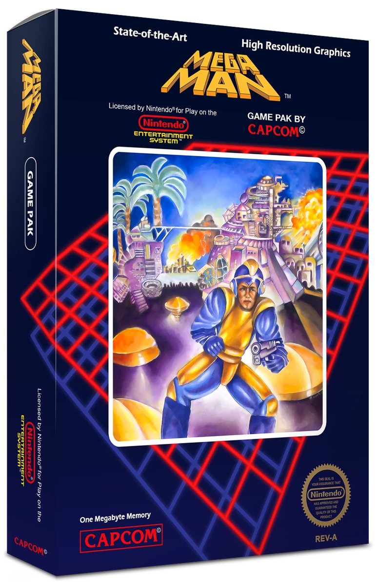 Mega Man box art