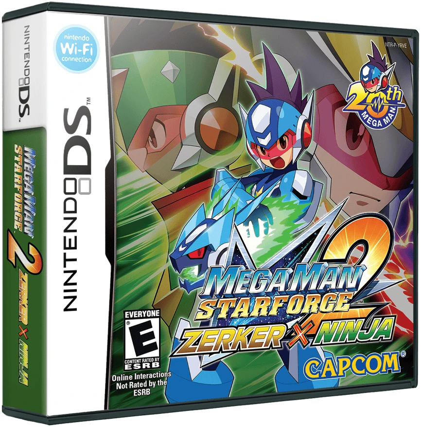 Mega Man Star Force 2 Zerker X Ninja box art