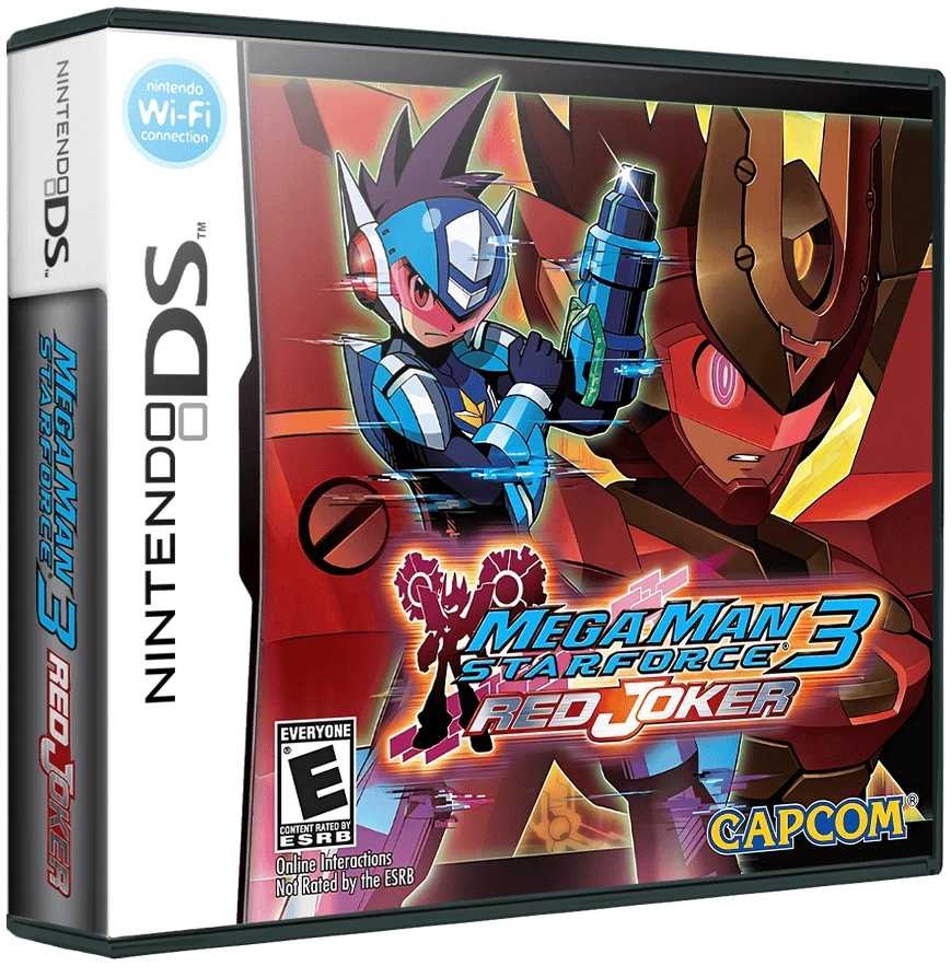 Mega Man Star Force 3 Red Joker box art