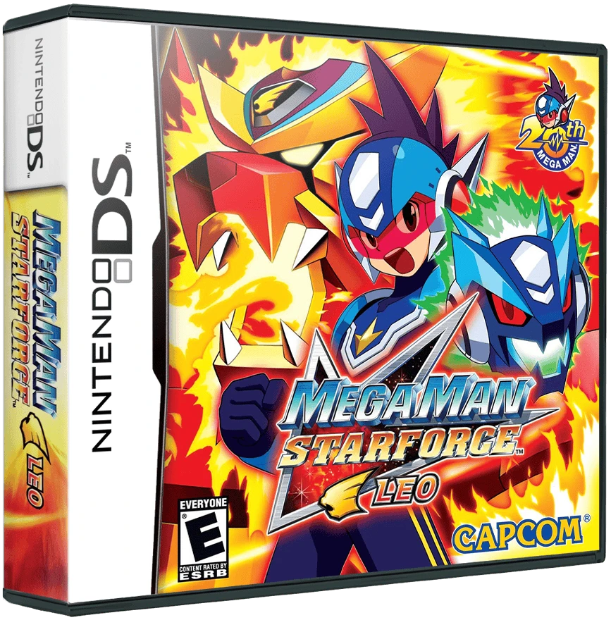 Mega Man Star Force Leo box art