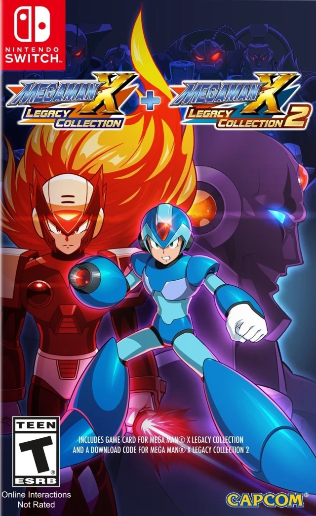Mega Man X Legacy Collection 1 + 2 box art