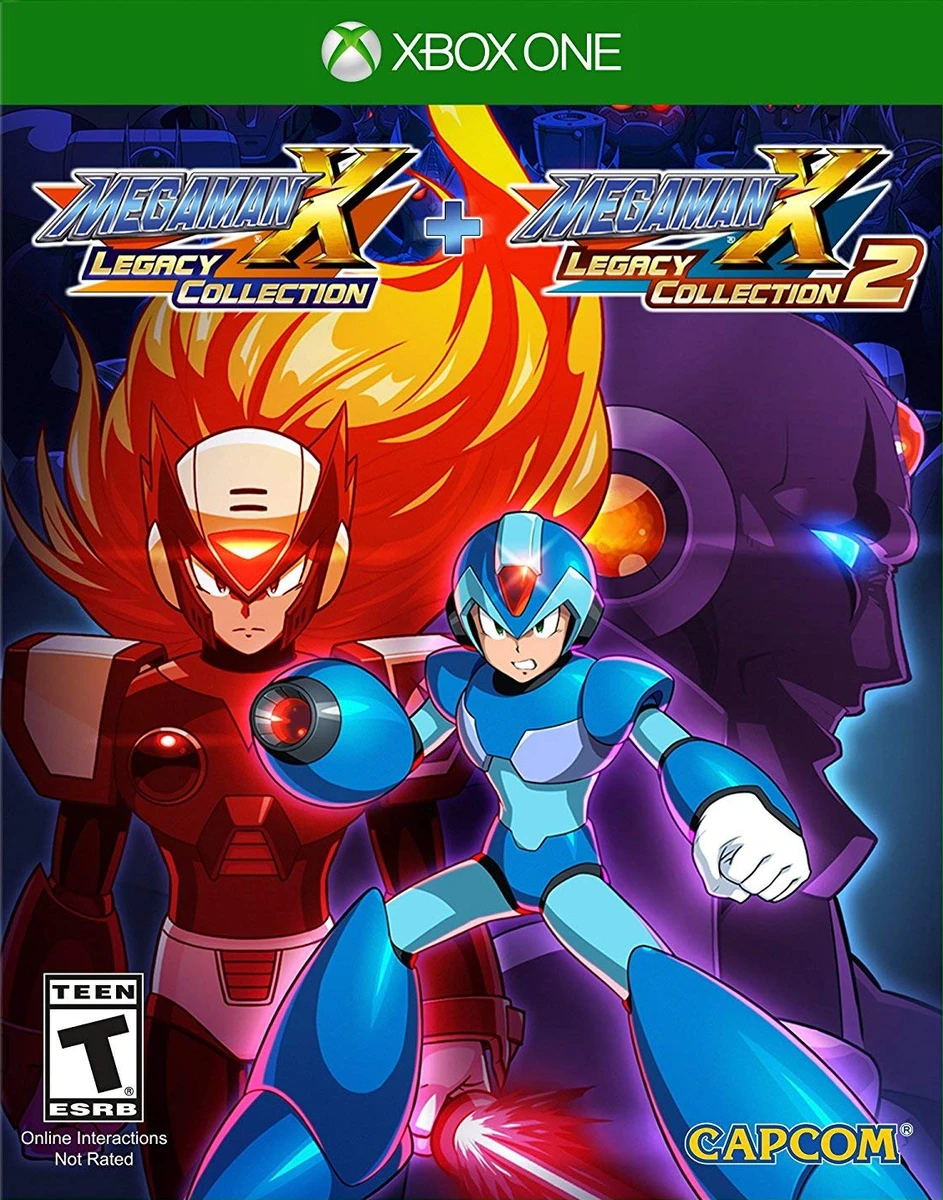 Mega Man X Legacy Collection 1 + 2 box art