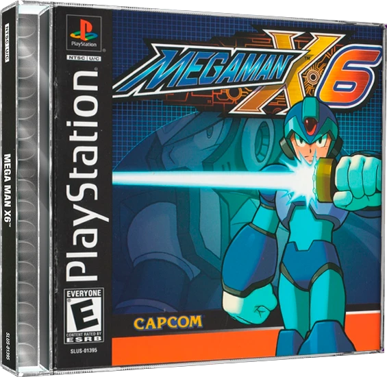 Mega Man X6 box art