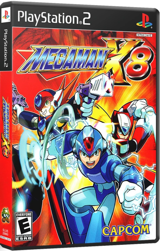 Mega Man X8 box art