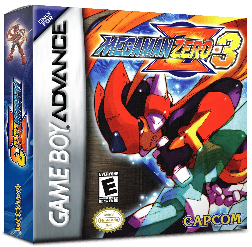 Mega Man Zero 3 box art