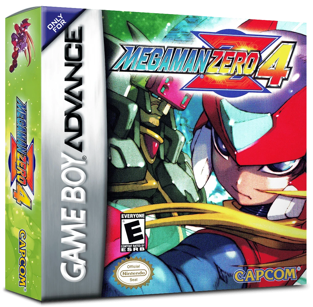 Mega Man Zero 4 box art