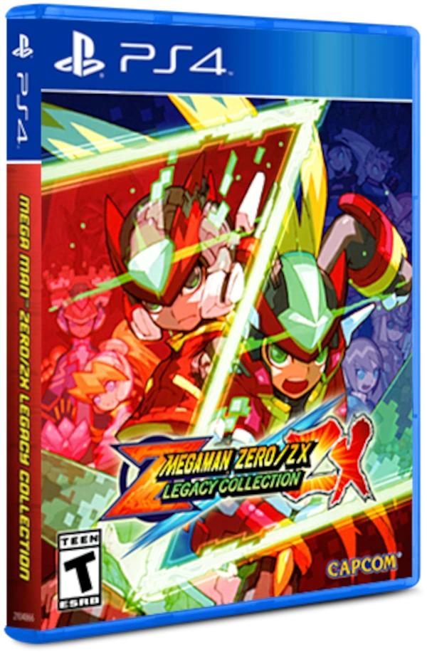 Mega Man Zero/ZX Legacy Collection box art