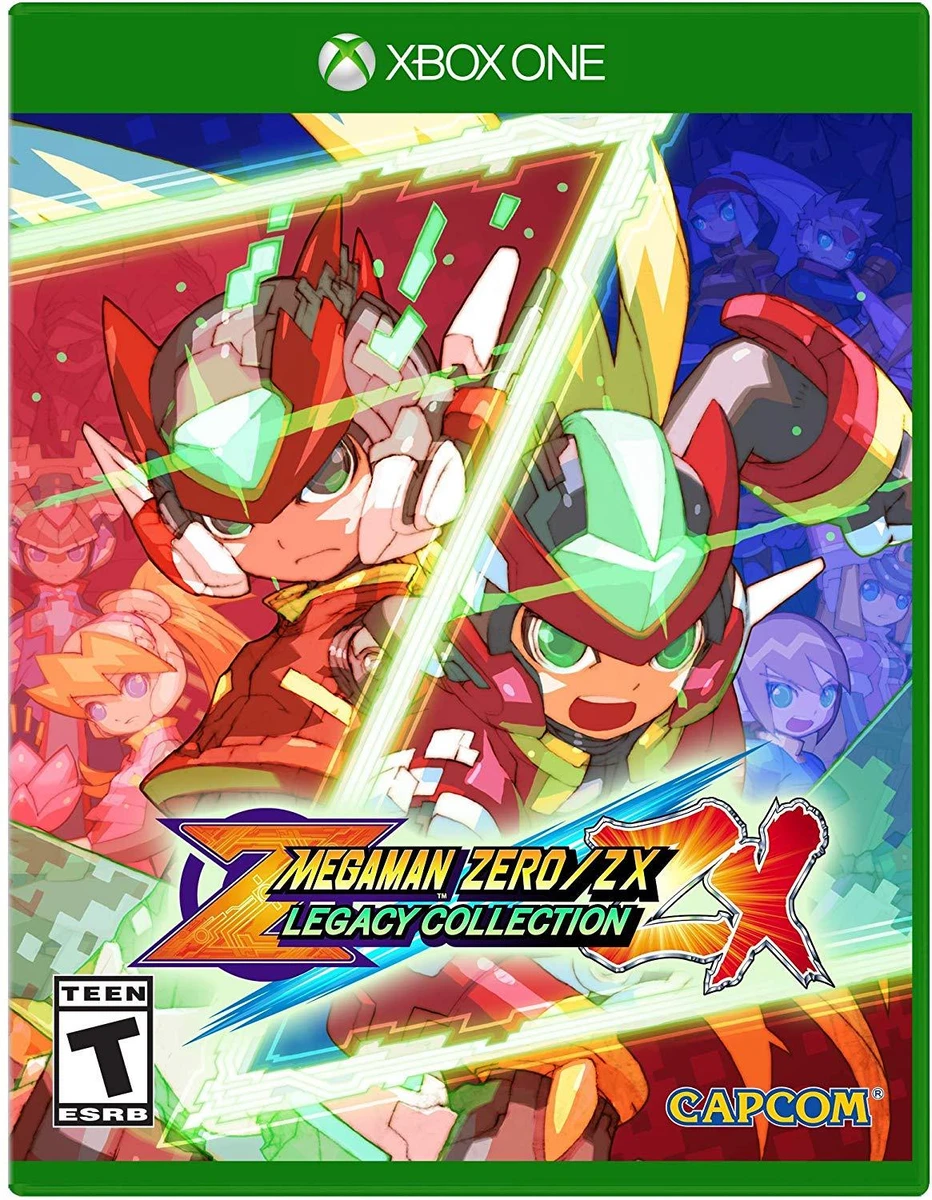 Mega Man Zero/ZX Legacy Collection box art