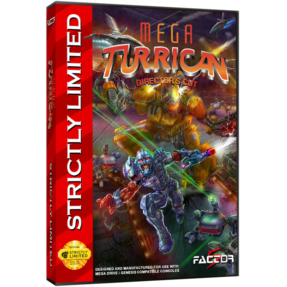 Mega Turrican Director's Cut box art