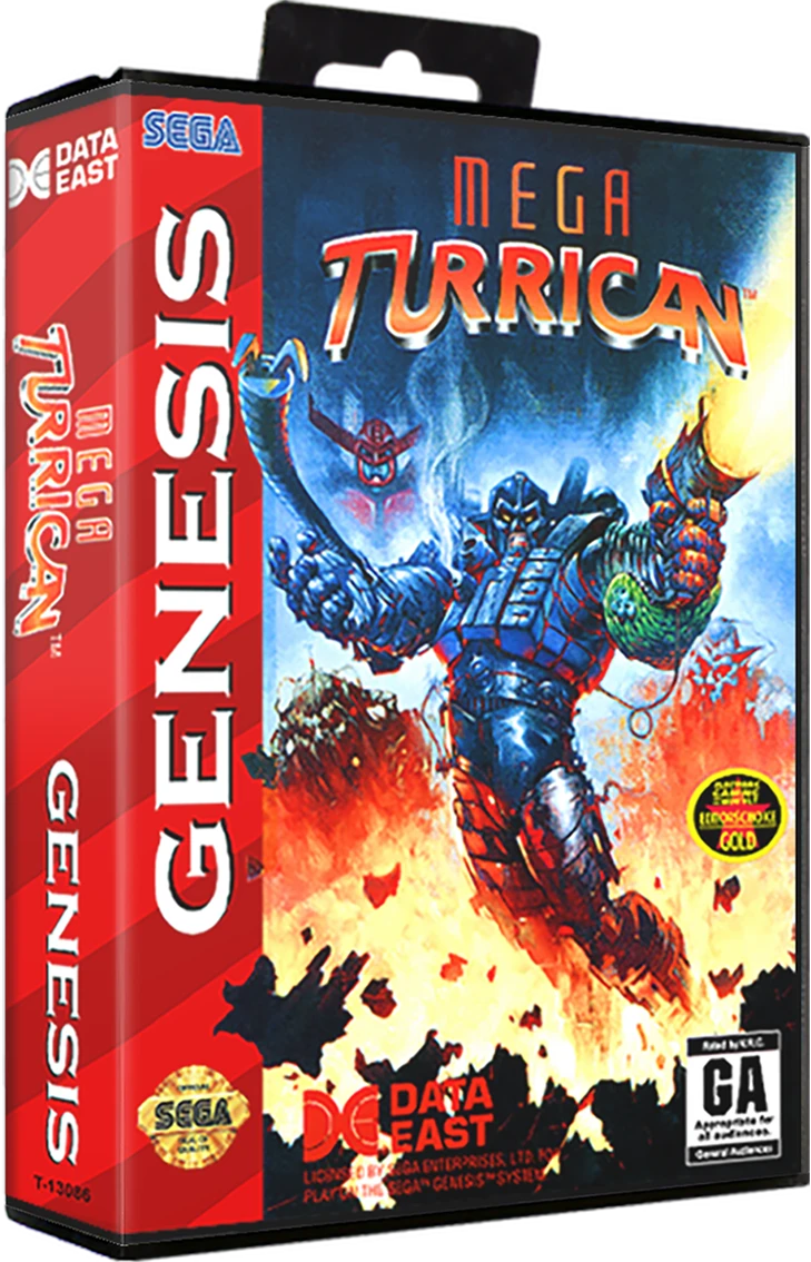 Mega Turrican box art