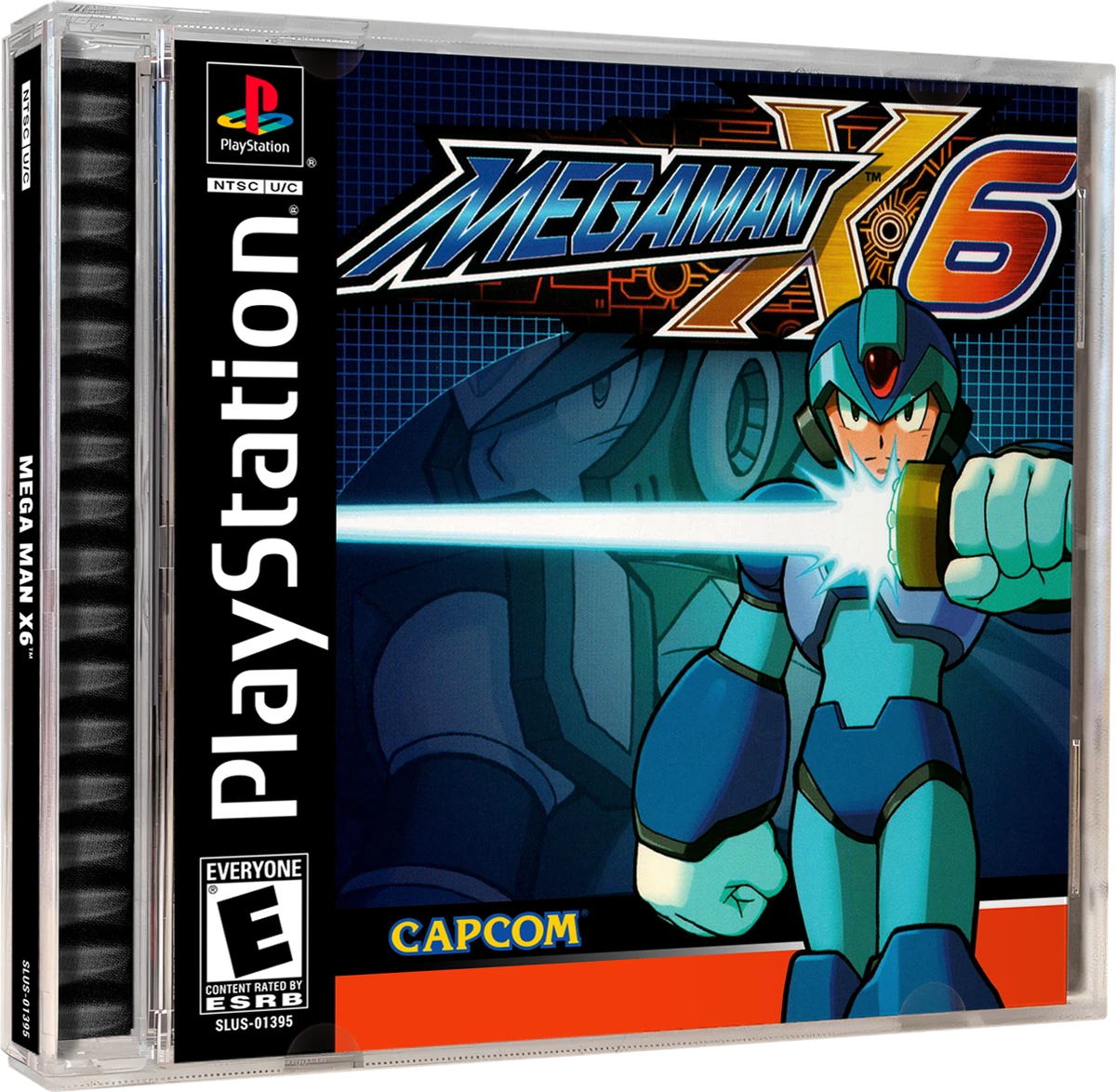 Mega Man X6 box art