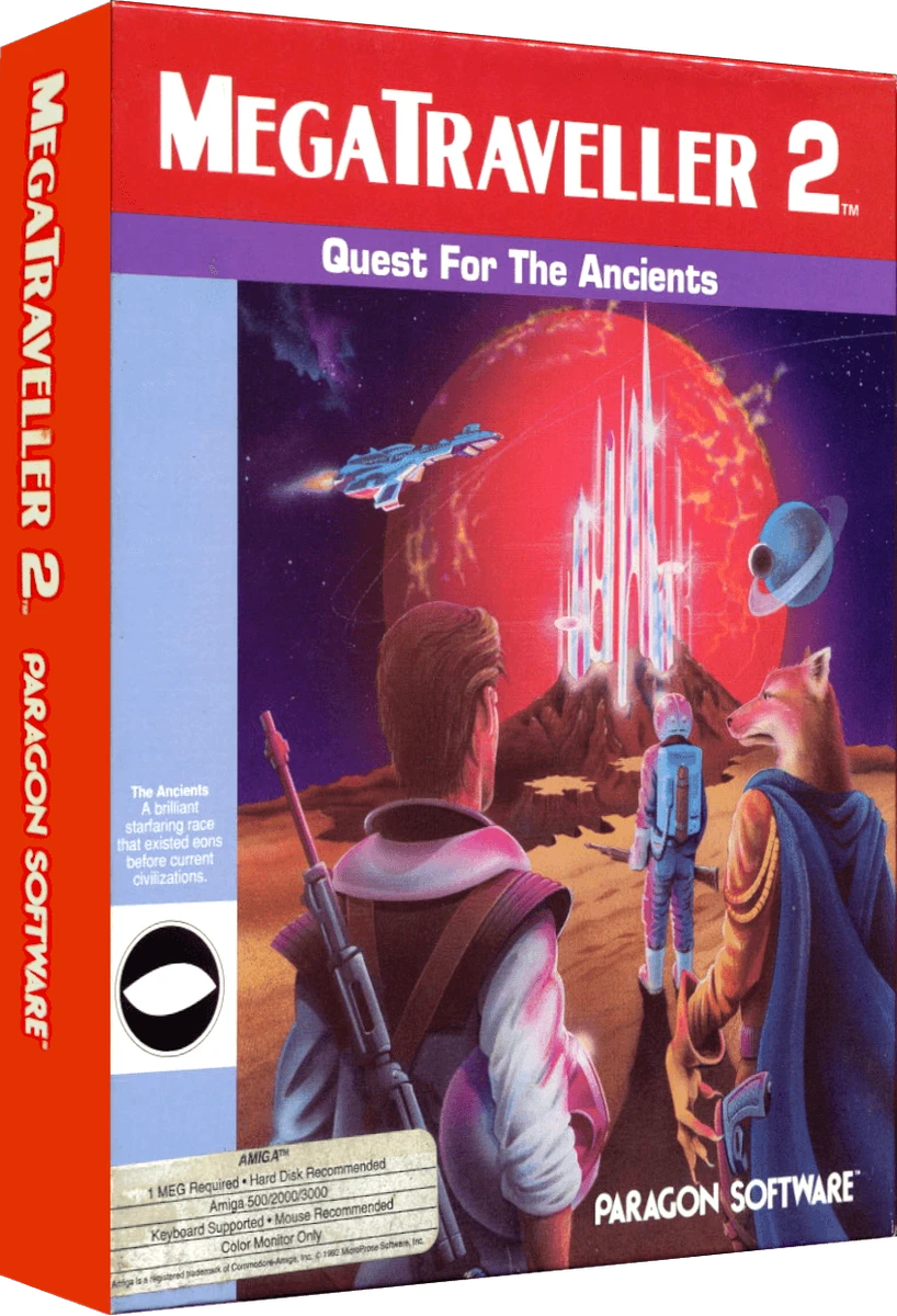 MegaTraveller 2: Quest For The Ancients box art