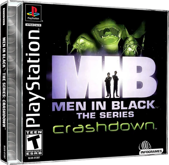 Men in Black the Series Crashdown box art