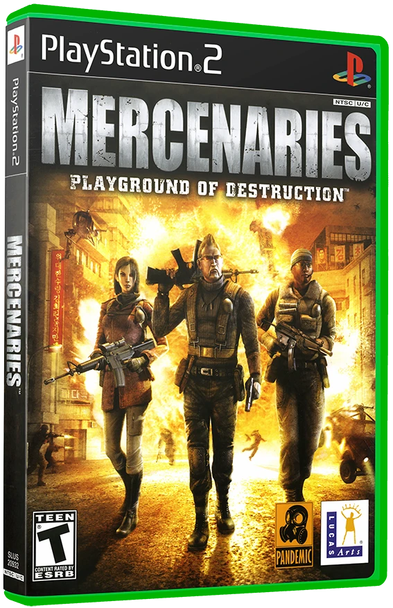 Mercenaries: Playground of Destruction box art