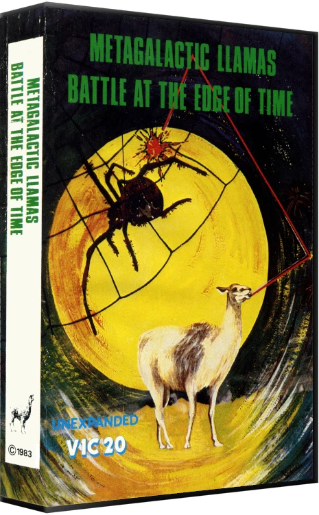 MetaGalactic Llamas: Battle at the Edge of Time box art