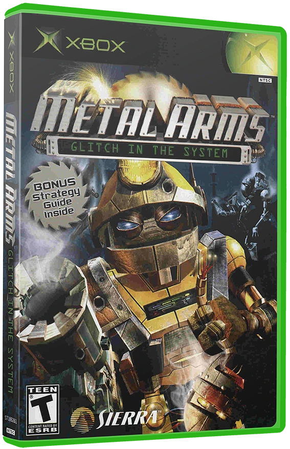 Metal Arms Glitch in the System box art