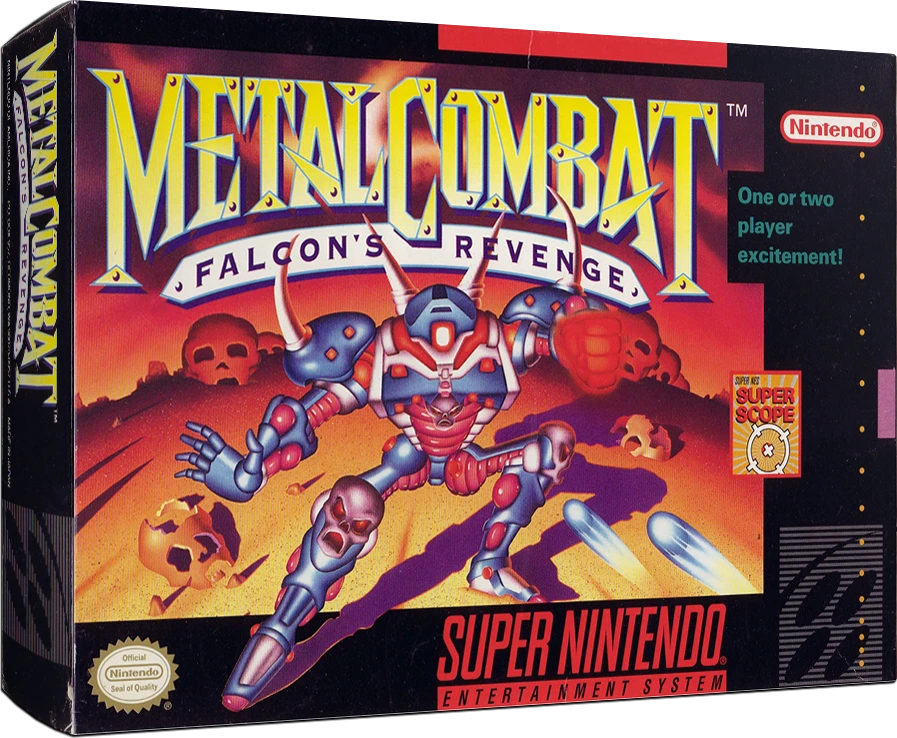 Metal Combat Falcon's Revenge box art