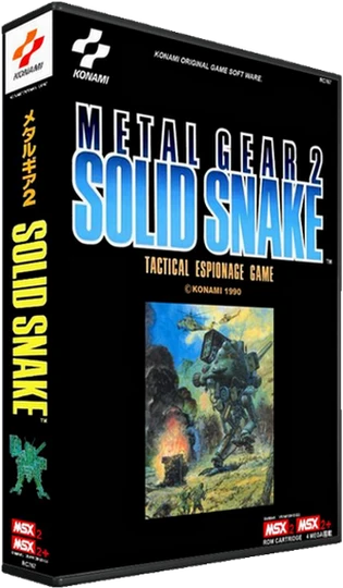 Metal Gear 2: Solid Snake box art