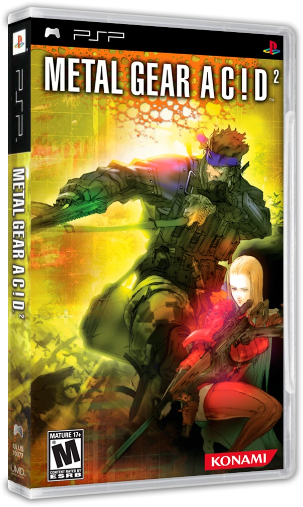 Metal Gear Acid 2 box art