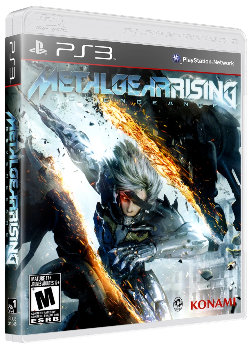 Metal Gear Rising: Revengeance box art