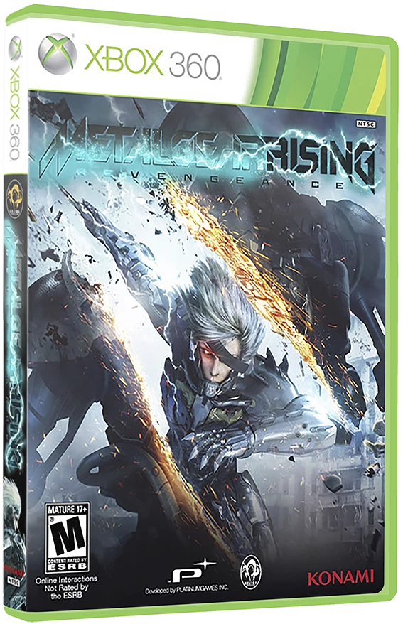 Metal Gear Rising: Revengeance box art
