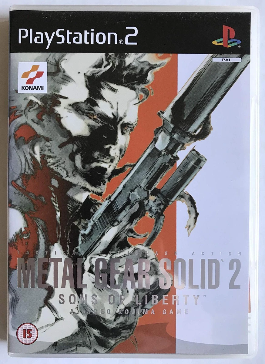 Metal Gear Solid 2 [DVD Bundle] box art