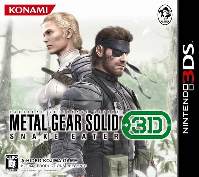 Metal Gear Solid 3D: Snake Eater box art