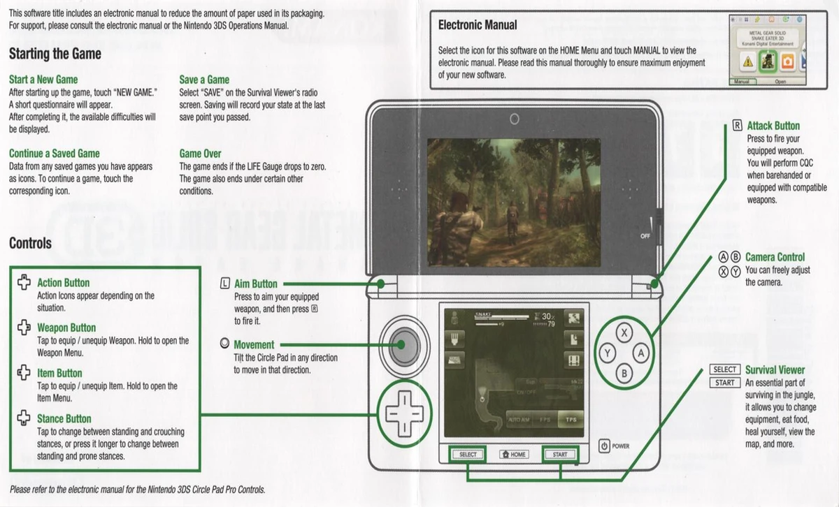 Metal Gear Solid 3D: Snake Eater box art