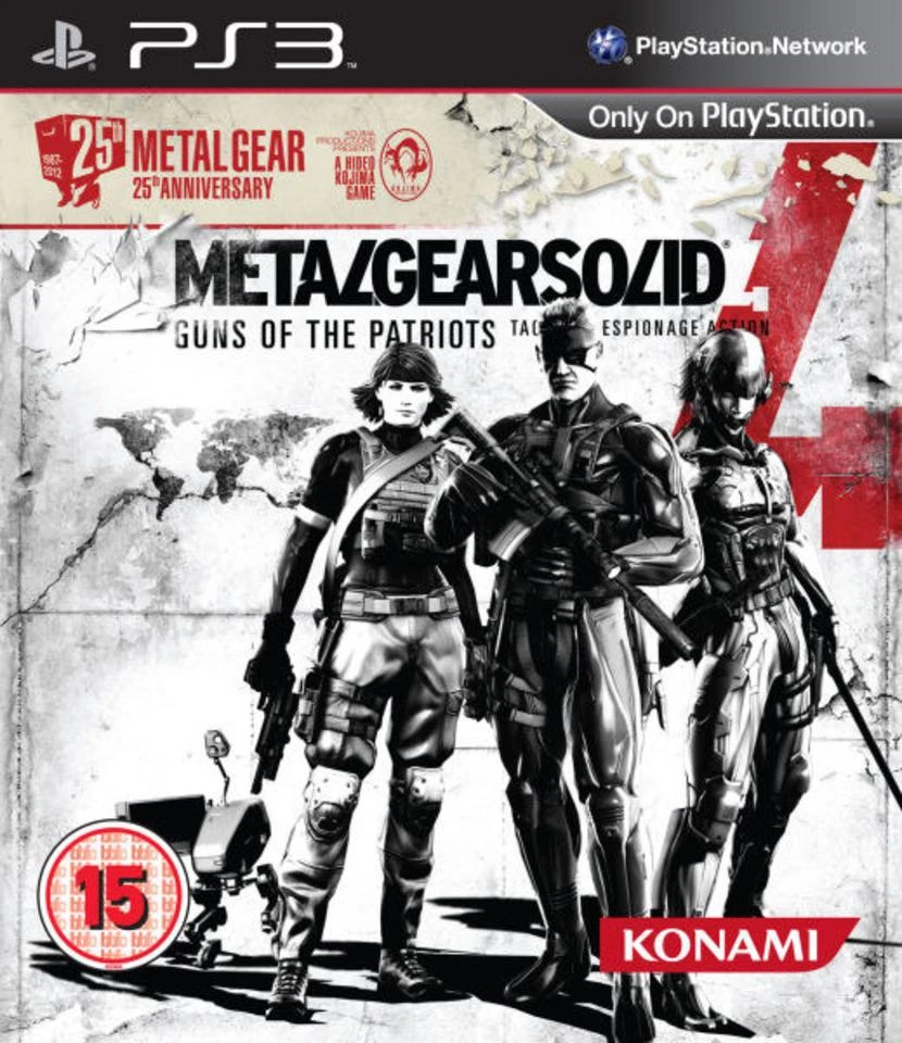 Metal Gear Solid 4 [25th Anniversary Edition] box art